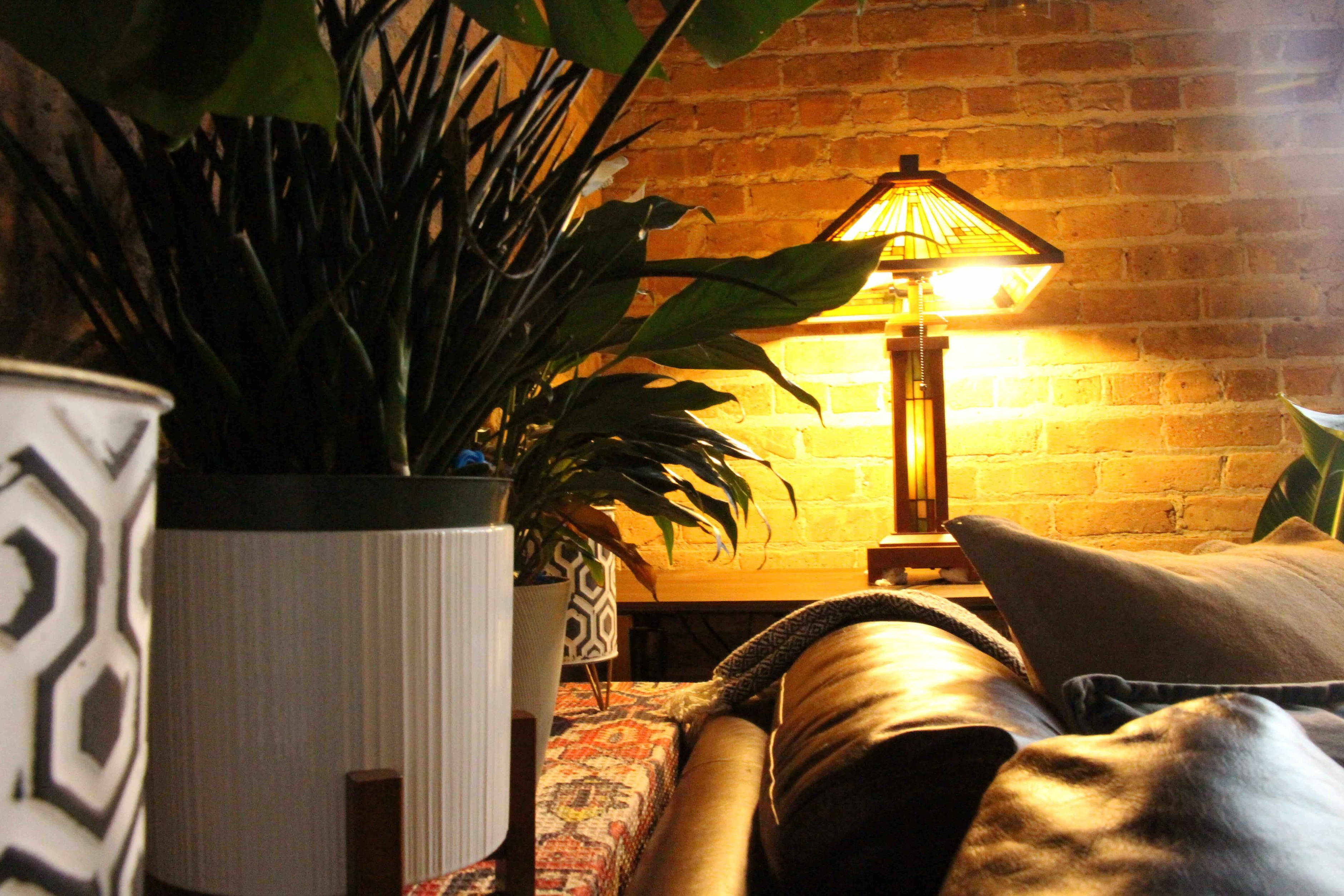 warm office interior